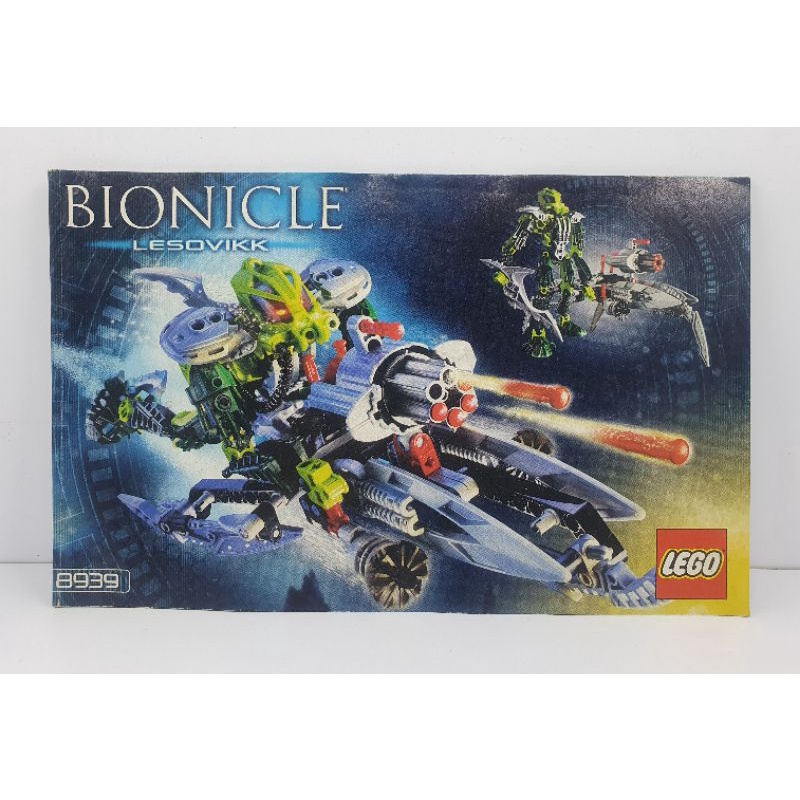 Lego Instructions Bionicle 8939 Lesovikk (2007)