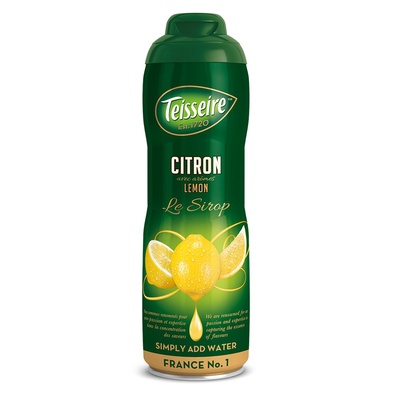 Teisseire Lemon Syrup 600ml. เตสแซร์ เลม่อน ไซรับ