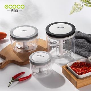 ECOCO เครื่องบดกระเทียม  เครื่องบดเนื้อ บดพริก ปั่นมือแบบดึง