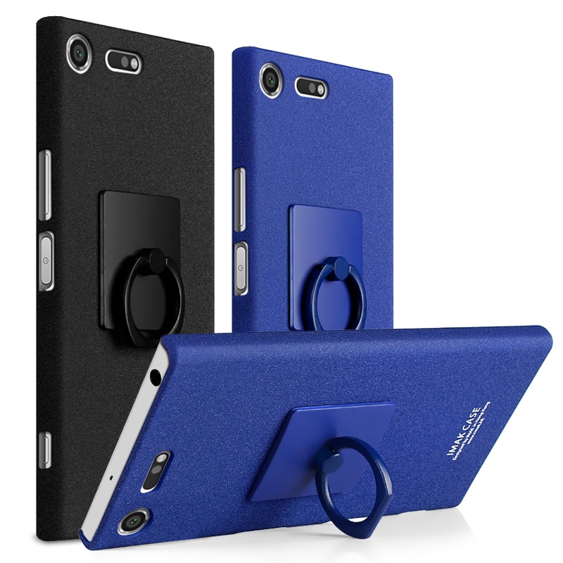 เคส สำหรับ Sony Xperia XZ Premium Imak Hardcase เนื้อทรายแบบด้าน + Ring Holder + แถมฟิล์ม