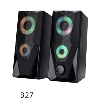 SPEAKER (ลำโพง) MICROLAB B27 (BLACK)