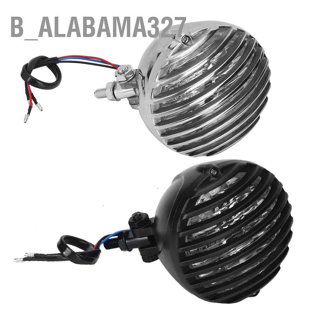 Alabama327 กระจังหน้ารถจักรยานยนต์ สไตล์วินเทจ 5.5 นิ้ว
