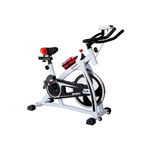 GlobalHouse 4TEM จักรยานออกกำลังกาย SPIN BIKE รุ่น JFT03 สีขาว สินค้าของแท้คุณภาพดี