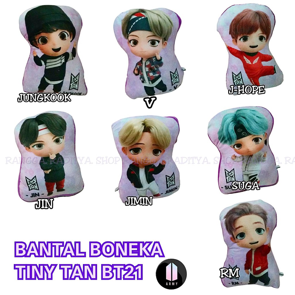 BTS TINY TAN PILLOW*
