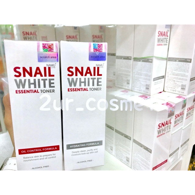 NAMU LIFE SNAIL WHITE Essential Toner