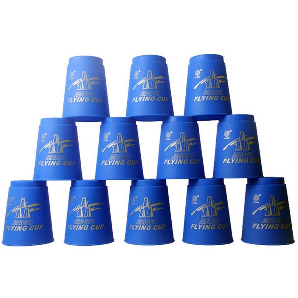 Stack Cup แก้วสแต็ค Stack Magic Flying Cup  ชุดละ12ใบ ของเล่นเสริมพัฒนาการ
