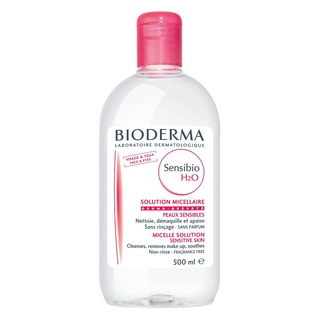 Bioderma Sensibio H2O Make-up Removing 500ml สำหรับผิวแพ้ง่ายและทุกสภาพผิว