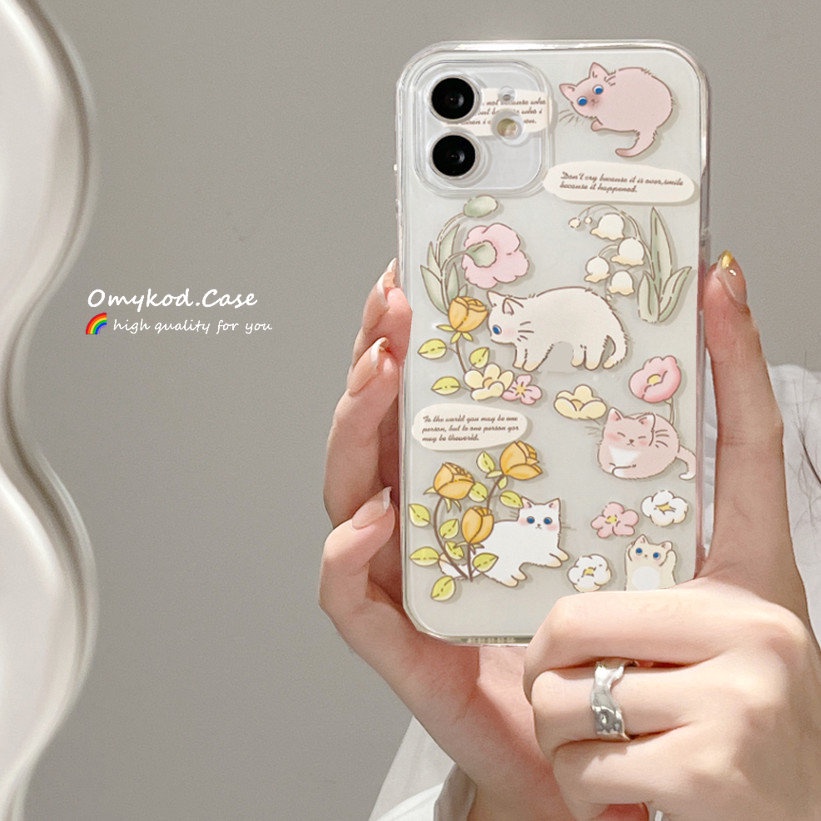 เคสโทรศัพท์มือถือแบบนิ่ม ใส ลาย Omykod สําหรับ Samsung S21 S20 FE S22 S21 S20 Plus Ultra Note 20Plus M33 M23 M53