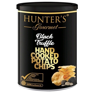 มันฝรั่งทอดกรอบรสทรัฟเฟิลดำ Hunters Gourmet Potato Chips Black Truffle 150g