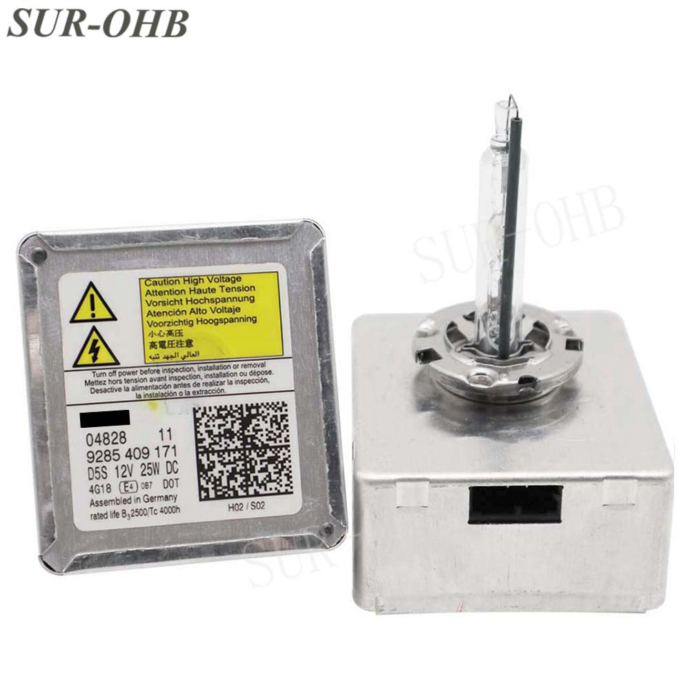 Original Q3 9285410171 Xenon HID 4200k D5S Bulb H02 S02 PK32d-7 lamp 25W 8W0941235 DC headlight for 