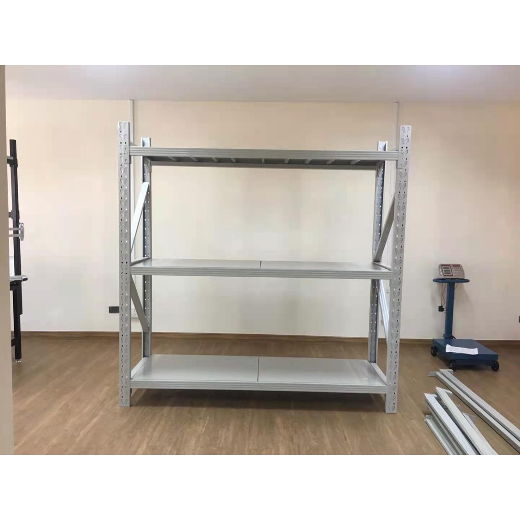 ชั้นวางสินค้า ทำจากเหล็ก ขนาด200*200*60 รับนน.200KG/ชั้น 800KG/ชุด ออกใบกำกับได้ - รูปที่ 4