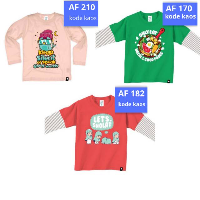 เสื้อยืด Af170 Af210 Af182