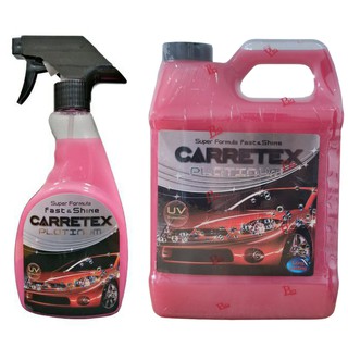 Carretex Fast &amp; Shine Platinum (สเปรย์เคลือบสีรถ)