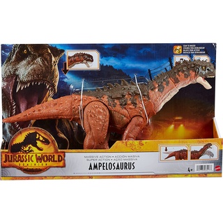 Jurassic World Dominion Massive Action Ampelosaurus ของเล่นฟิกเกอร์ไดโนเสาร์ แอมเพโลซอรัส รุ่นHDX50