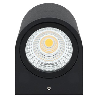 ไฟผนังภายนอก ไฟผนังนอก LED CARINI LCW0220R 3 วัตต์ WARMWHITE อะลูมิเนียม MODERN สีดำ โคมไฟภายนอก โคมไฟ หลอดไฟ OUTDOOR WA