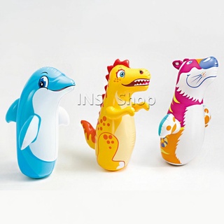 ตุ๊กตาเป่าลม 3-D  "ตุ๊กตาล้มลุก" ของเล่นออกกำลังกาย Inflatable tumbler [A603]