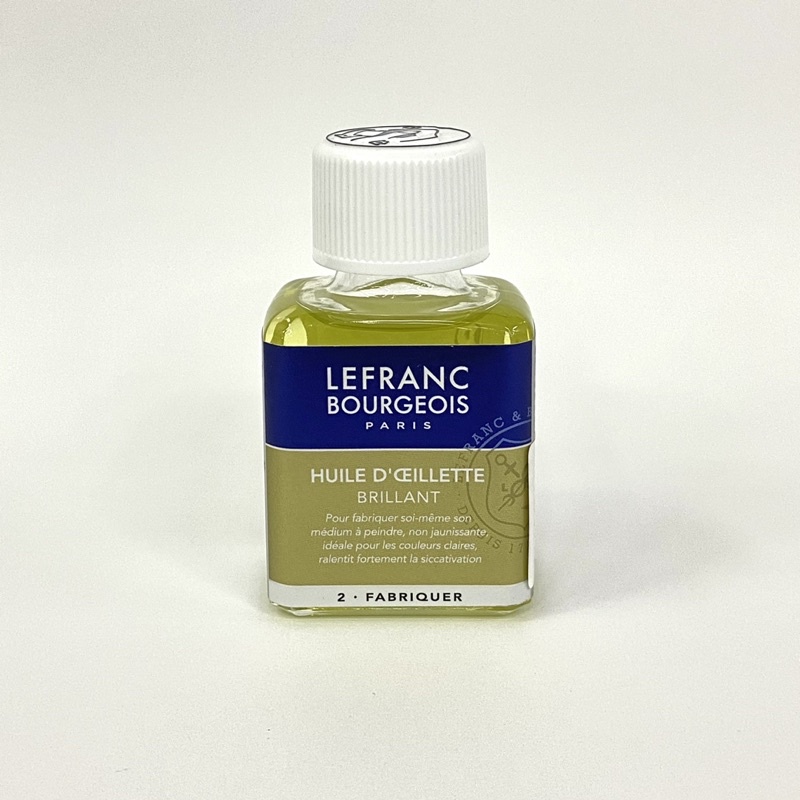 Lefranc Poppy oil ขนาด 75 ml สื่อผสม