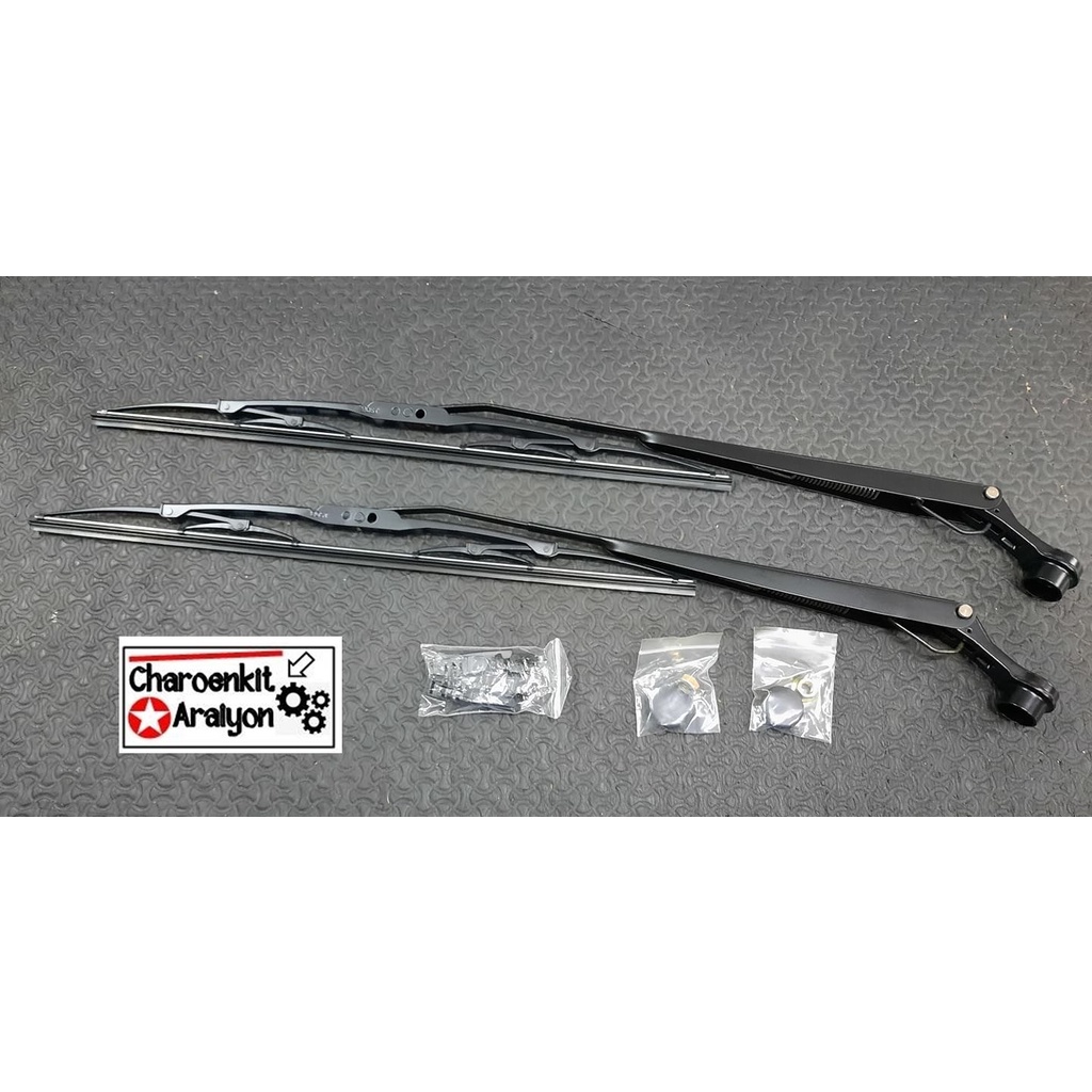 MAZDA มาสด้า Fighter ไฟเตอร์ RANGER เรนเจอร์ ปี 1998-2005 ก้านใบปัดน้ำฝน + ใบปัดน้ำฝน + กิ๊บล็อค ก้านสีดำ คู่ละ เลือก ราคา ถูกที่สุด ดีลบีเคเค