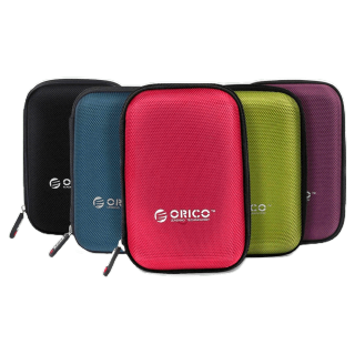 Orico กระเป๋าเคส HDD 2.5 นิ้ว แบบพกพา สําหรับฮาร์ดไดรฟ์ พาวเวอร์แบงค์ สายเคเบิล USB