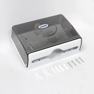 WSP กล่องใส่ทิชชู่ กล่องทิชชู่ กล่องใส่ทิชชู่แบบแผ่น TP-118 (มีให้เลือก 2 สี)