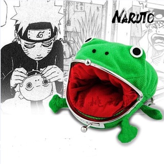 💥พร้อมส่ง💥NARUTO กบ ญี่ปุ่น การ์ตูน ANIME กระเป๋าใส่เหรียญ coinbag