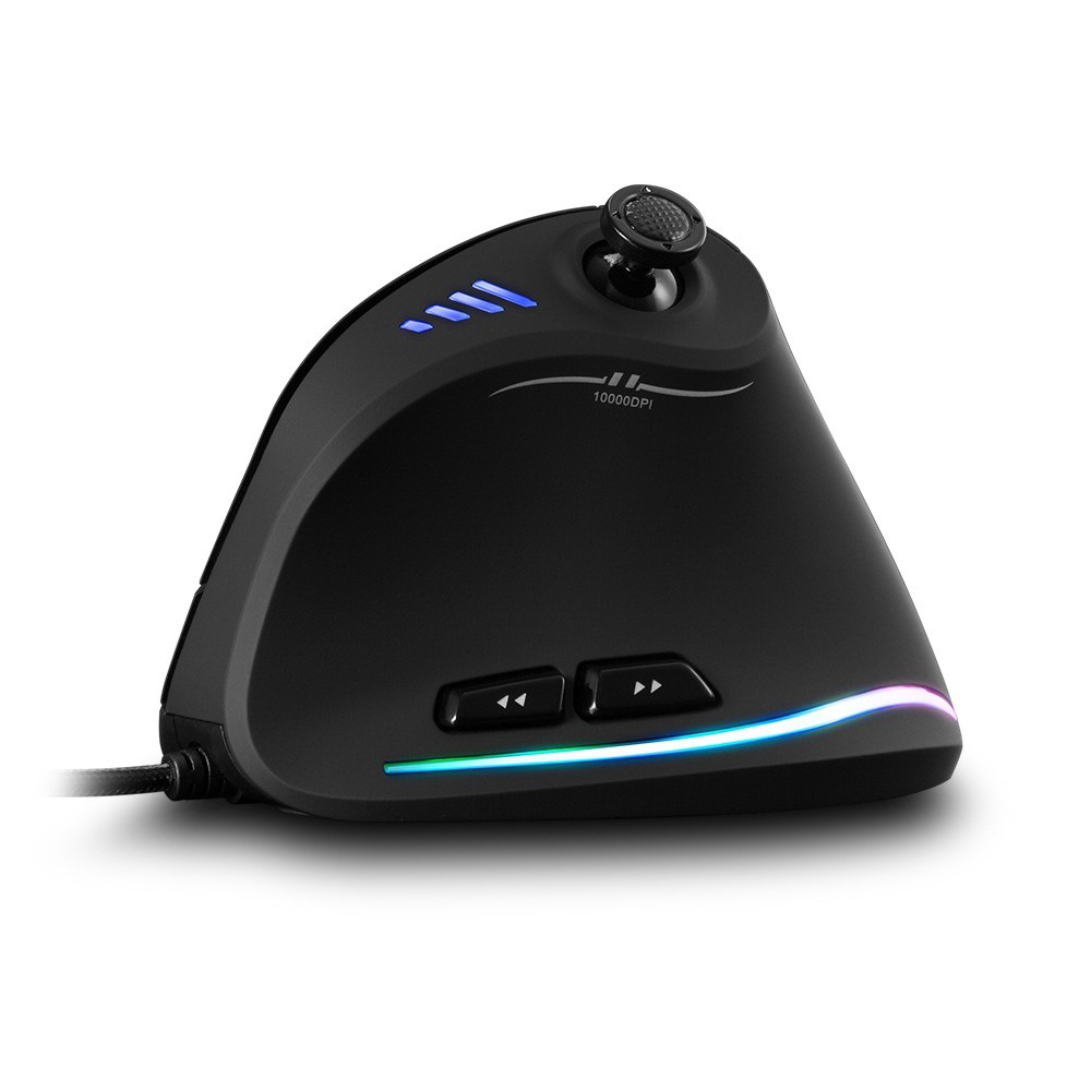 Lantern Rbg Mouse เกมแนวตั้งจอยสติ๊กเมาส์ที่ใช้งานมาโครการเขียนโปรแกรมแบบมีสายในแนวตั้ง  | Shopee Thailand