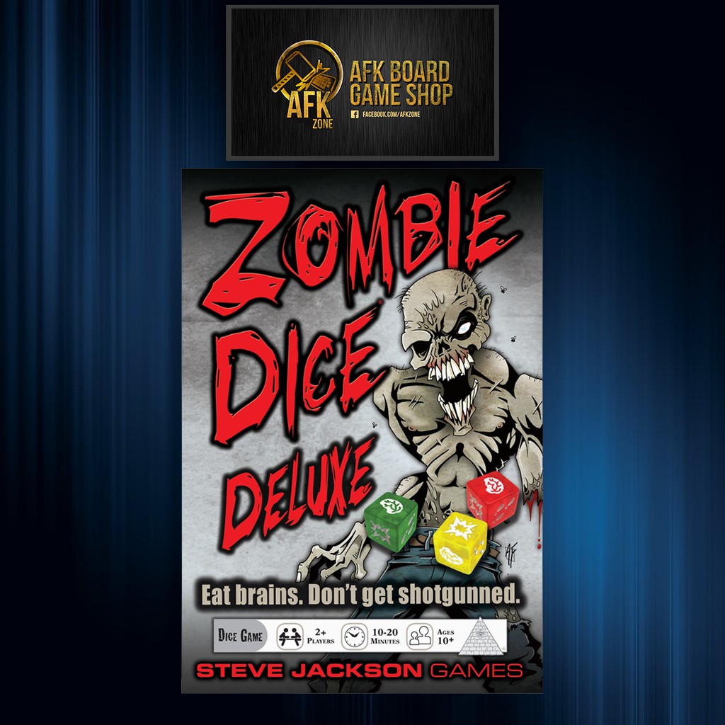 Zombie Dice Deluxe ENG Edition - Board Game - บอร์ดเกม