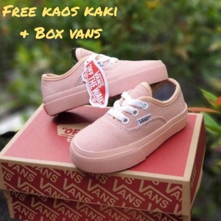 Vans รองเท้าลําลอง สวมหุ้มข้อ สําหรับเด็กผู้หญิง พรีเมี่ยม แบบเต็มเท้า ของแท้