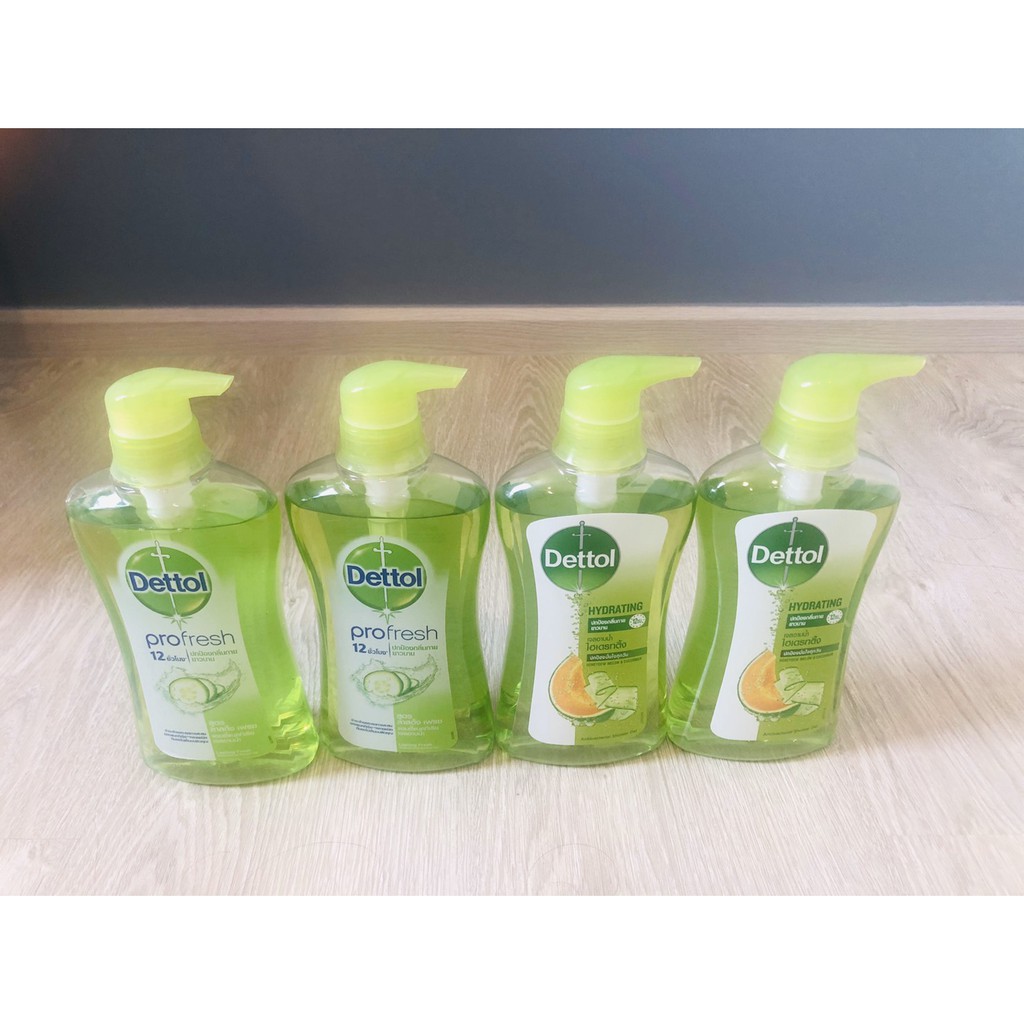 เดทตอล ครีมอาบน้ำ เจลอาบน้ำ พร้อมส่ง Dettol ฆ่าเชื้อแบคทีเรีย 99.9%