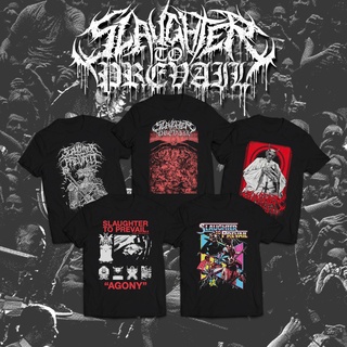 T-shirt  เสื้อยืด พิมพ์ลาย Slaughter to Prevail Series DTG CornitS-5XL