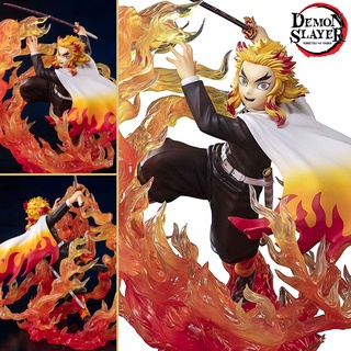 Figure ฟิกเกอร์ Demon Slayer Kimetsu no Yaiba ดาบพิฆาตอสูร Kyojuro Rengoku เรนโงคุ เคียวจูโร่ เสาหลักเพลิง Flame Pillar