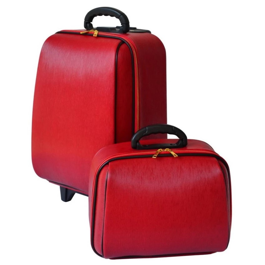 BB-Shop กระเป๋าเดินทางเซ็ทคู่ 18/14 นิ้ว L-Louise Classic (Red) สินค้ามาตราฐานลิขสิทธิ์และขนาดแท้จากโรงงานโดยตรง