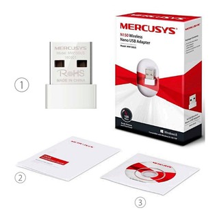 Mercusys MW150US (N150 Wireless Nano USB Adapter) ตัวรับ Wi-Fiสำหรับคอมพิวเตอร์.