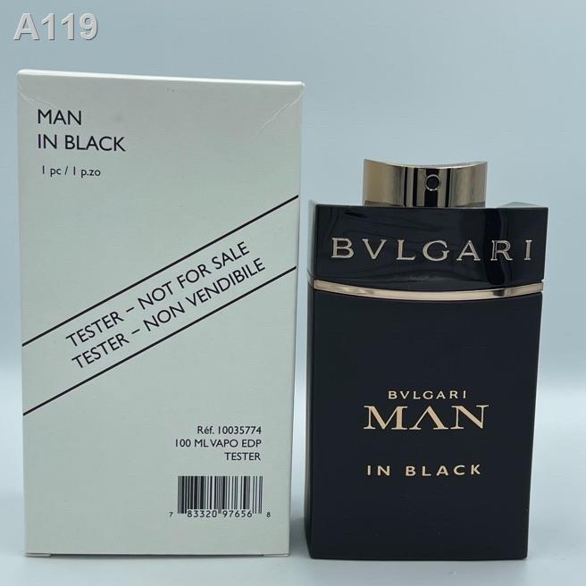 น้ำหอมแท้100 Bvlgari Man in Black EDP 100 ml TESTER ukjn9fxi1v