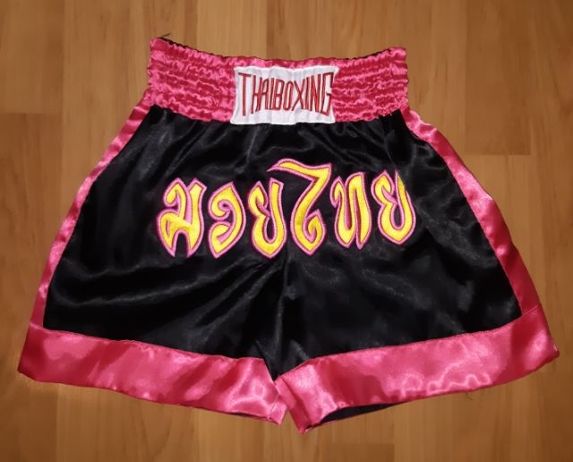 🥊กางเกงมวยเด็ก-ผู้ใหญ่🥊 ใส่เล่นได้ ผ้าร่ม กางเกงกีฬา - รูปที่ 5