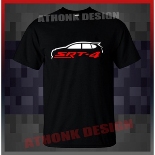 เสื้อยืดสีขาวเสื้อยืด พิมพ์ลาย MOTORSPORTS SRT-4 สําหรับผู้ชายS-4XL