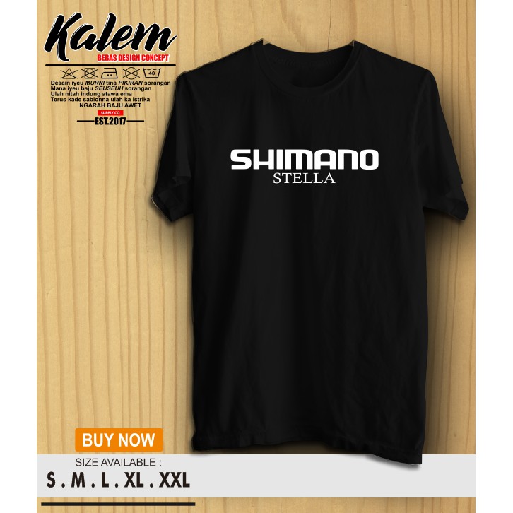 เสื้อ SHIMANO เสื้อตกปลา SHIMANO STELLA โลโก้ KALEM