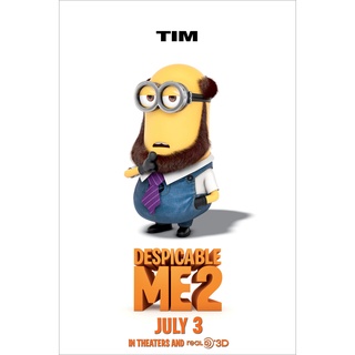 โปสเตอร์หนัง Minions มินเนี่ยน ภาพยนตร์แอนิเมชั่น Movie Poster ภาพติดผนัง ตกแต่งบ้าน รูปติดห้อง ของสะสม ร้านคนไทย