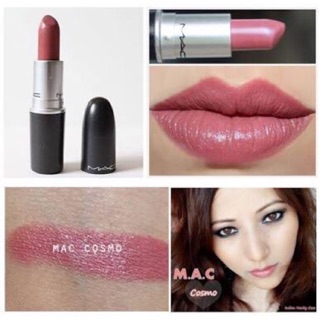 MAC Amplified Creme Lipstick #Cosmo 3g ลิปสติกแมคแท้ ฉลาก King Power/counterไทย