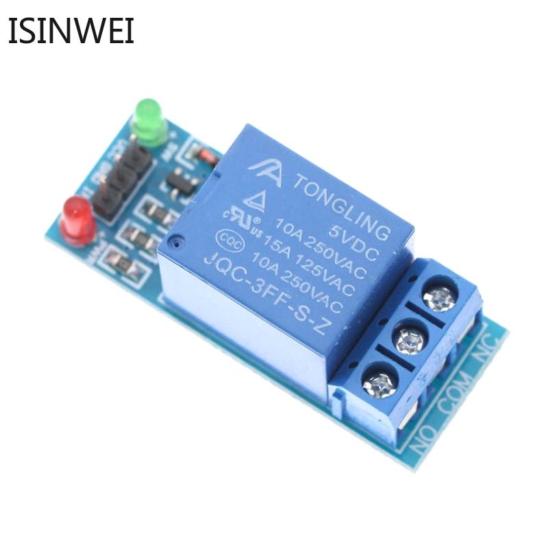 แผงโมดูลทริกเกอร์ 5 V 12 V 1 Channel Pic Avr Dsp สําหรับ Arduino