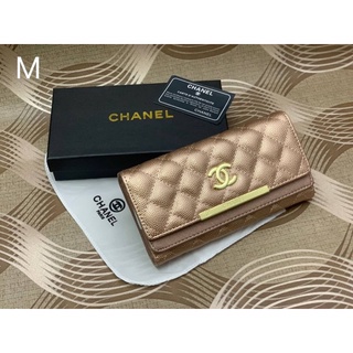 กระเป๋าสตางค์Chanel paris 3พับ