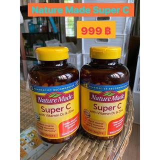 Nature Made Super C Immune Complex with Zinc Tablets 200 Tablets