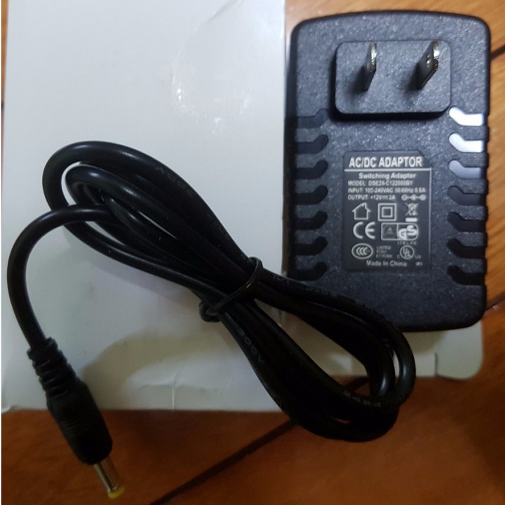 ไฟ - อแดปเตอร์ 24v1A หรือ 12v2A