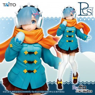 [Special Price] Re: Zero - Rem - Precious Figure Original Winter Coat ver.- (Taito) ของแท้ มือ1 JP