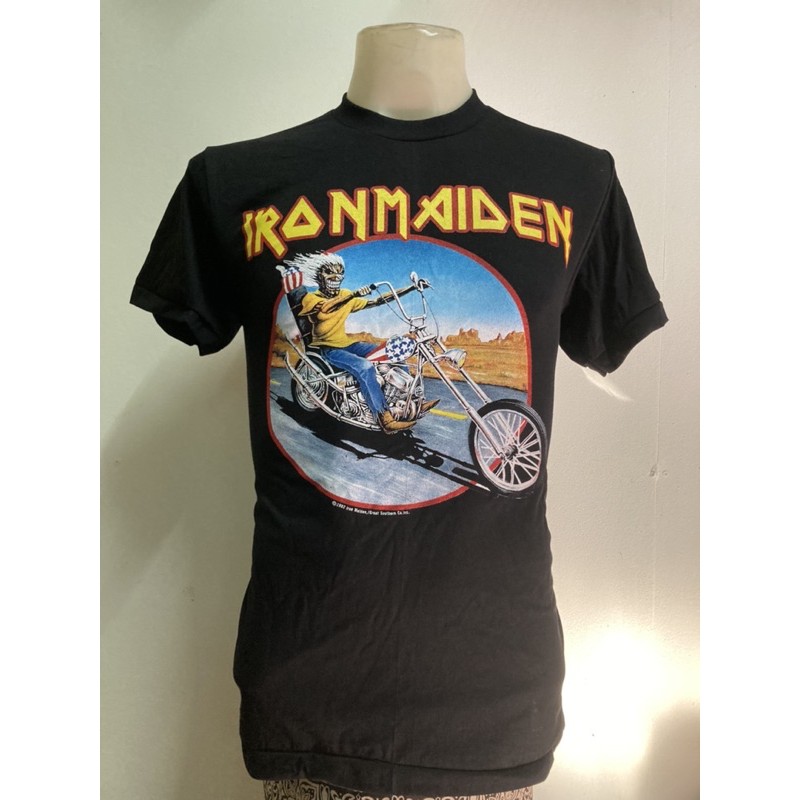 เสื้อวง Iron maiden (OVP) สไตล์วินเทจ สกรีนทั้งตัว