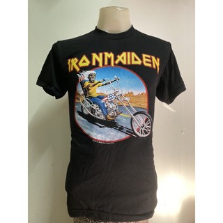 เสื้อวง ironmaiden สไตล์วินเทจ