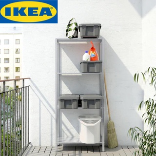 IKEA HYLLIS ฮึลลิส ชั้นวางของ, ใน/นอกอาคาร ผ้าพลาสติกหุ้มชั้นวางของแยกจำหน่าย ขนาด 60x27x140 ซม.