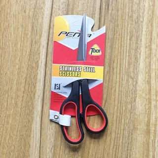 SKY *1pcs* กรรไกร 21.5*8 cm กรรไกรตัดกระดาษ ทำจากสแตนเลสคุณภาพดี ไม่เป็นสนิม ตัดง่าย ไม่เปลืองแรง อุปกรณ์สำนักงาน