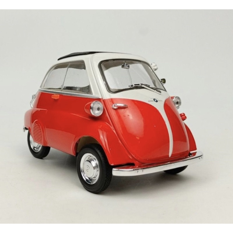 โมเดลรถเหล็กBMW lsetta สเกล1:18 ประตูเปิดด้านหน้าได้รายละเอียดสวยทั้งภายนอกและภายในเป็นงานโมเดลสำหรับตั้งโชว์