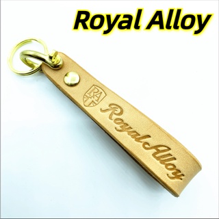 Royal Alloy Motorcycle Leather Keychain GP150 GP200S TG300S GP300S Leather Key Pendant